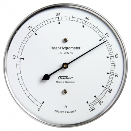 Echthaar-Hygrometer. Made in Germany seit 1949 