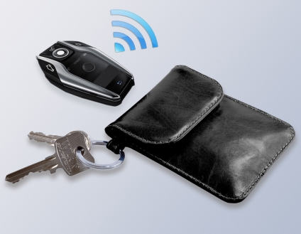 Sicherheits-Etui eWall für Autoschlüssel. 