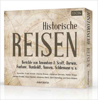 Historische Reisen. 12 CDs Hörbuch-Box. 